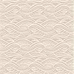 abstract decorative wave seamless pattern vector illustration