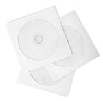 Paper bags for CD isolated on a white background