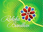 raksha bandhan background vector illustration
