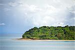 cape with tropical forest, Andaman Sea, Thailand