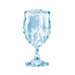 water glass on white background