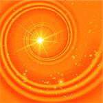 Bright orange abstract background.