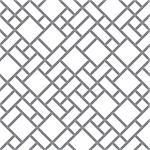 Vector abstract floor background - seamless monochrome diagonal pattern