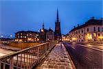 Riddarholmskyrkan Church in Stockholm Old Town (Gamla Stan) in the Morning, Sweden