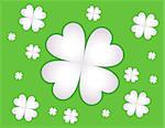 abstract st patrick wallpaper vector illustration