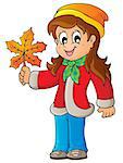 Autumn thematic image 7 - eps10 vector illustration.