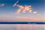 Beatiful Sunset on Makarska Riviera, Dalmatia, Croatia