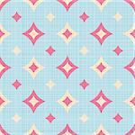 Abstract textile geometric colorful seamless pattern background