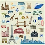 World Travel, Famous international landmarks