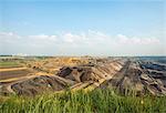 Opencast brown coal mine, Juchen, Germany
