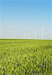 Wind turbines, Selfkant, Germany