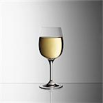 Glass of white wine