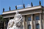 Statue of Alexander von Humboldtuniversity Humboldt, Berlin, Germany