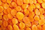 Lots of dried apricots