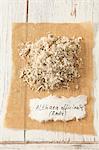 Dried marshmallow root (Althaea officinalis)