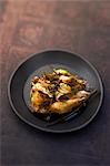 Roast chicken with thyme and licorice