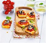 Mini pizza appetizers