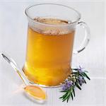 Rosemary and honey herb tea