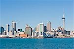 Auckland city skyline, North Island, New Zealand, Pacific