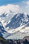 Johns Hopkins Inlet, Fairweather Range, Glacier Bay National Park and Preserve, Southeast Alaska, United States of America, North America