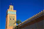 Kasbah Mosque, UNESCO World Heritage Site, Marrakech, Morocco, North Africa, Africa