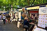 Artists' Market, Montmartre, Paris, France, Europe