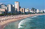 Leblon beach, Rio de Janeiro, Brazil, South America