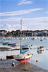 Port of Ploumanach, Cote de Granit Rose, Cotes d'Armor,  Brittany, France, Europe