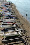 Fishing boats, Amed, Bali, Indonesia, Southeast Asia, Asia