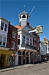 The Guildhall stands in the High Street of Guildford, Surrey, England, United Kingdom, Europe