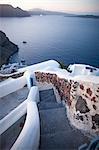 Town of Oia, Santorini, Cyclades, Greek Islands, Greece, Europe