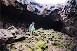 Raufarholsheillir lava tube cave system, Iceland, Polar Regions