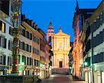 St, Ursen Cathedral, Solothurn, Switzerland, Europe