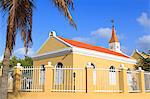 Protestant Church, Kralendijk, Bonaire, West Indies, Caribbean, Central America