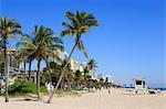 Beach on Ocean Boulevard, Fort Lauderdale, Florida, United States of America, North America