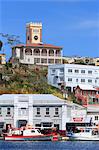 Hurricane damaged Anglican Church, St. Georges, Grenada, Windward Islands, West Indies, Caribbean, Central America