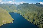 Coastal scenery in Great Bear Rainforest, British Columbia, Canada, North America