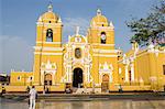 Cathedral of Trujillo from Plaza de Armas, Trujillo, Peru, South America