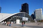 CNIT building at La Defense business district, Paris, France, Europe