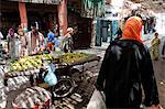 A souk in the Medina of Marrakech, Morocco, North Africa, Africa