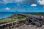 Brimstone Hill Fortress, UNESCO World Heritage Site, St. Kitts, St. Kitts and Nevis, Leeward Islands, West Indies, Caribbean, Central America