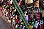 Padlocks, Rhine valley, Germany, Europe