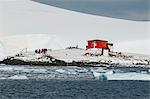 Argentinean research station on Mikkelson Island, Antarctica, Polar Regions