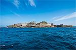 Hashima Island Gunkanjima (Warship Island), Nagasaki, Kyushu, Japan, Asia