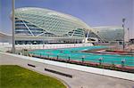 Viceroy Hotel and Formula 1 Racetrack, Yas Island, Abu Dhabi, United Arab Emirates, Middle East