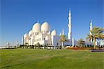 Sheikh Zayed Bin Sultan Al Nahyan Mosque, Abu Dhabi, United Arab Emirates, Middle East