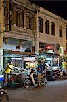 Night food stalls in Chinatown, Georgetown, Pulau Penang, Malaysia, Southeast Asia, Asia