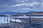 Loch Eishort and the Cuillin Hills on the Isle of Skye, Inner Hebrides, Scotland, United Kingdom, Europe