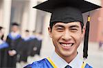 Young Graduate Smiling, Portrait