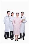 Portrait of Four Healthcare workers, China